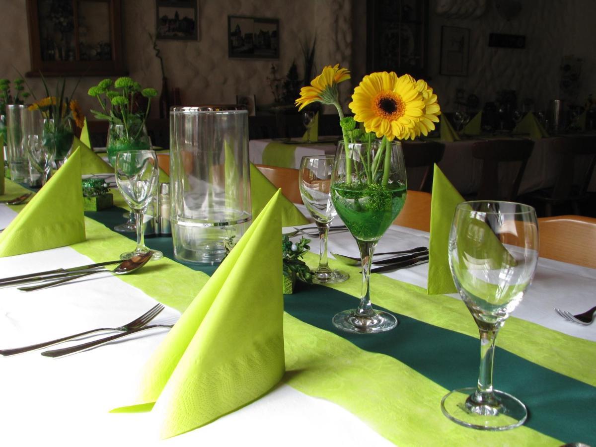Restaurant / Pension Mainzer Tor Alsfeld Buitenkant foto