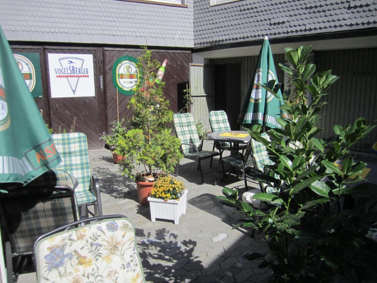 Restaurant / Pension Mainzer Tor Alsfeld Buitenkant foto