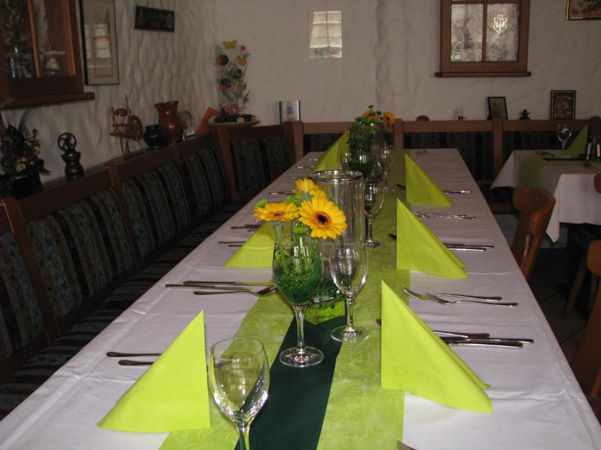 Restaurant / Pension Mainzer Tor Alsfeld Buitenkant foto