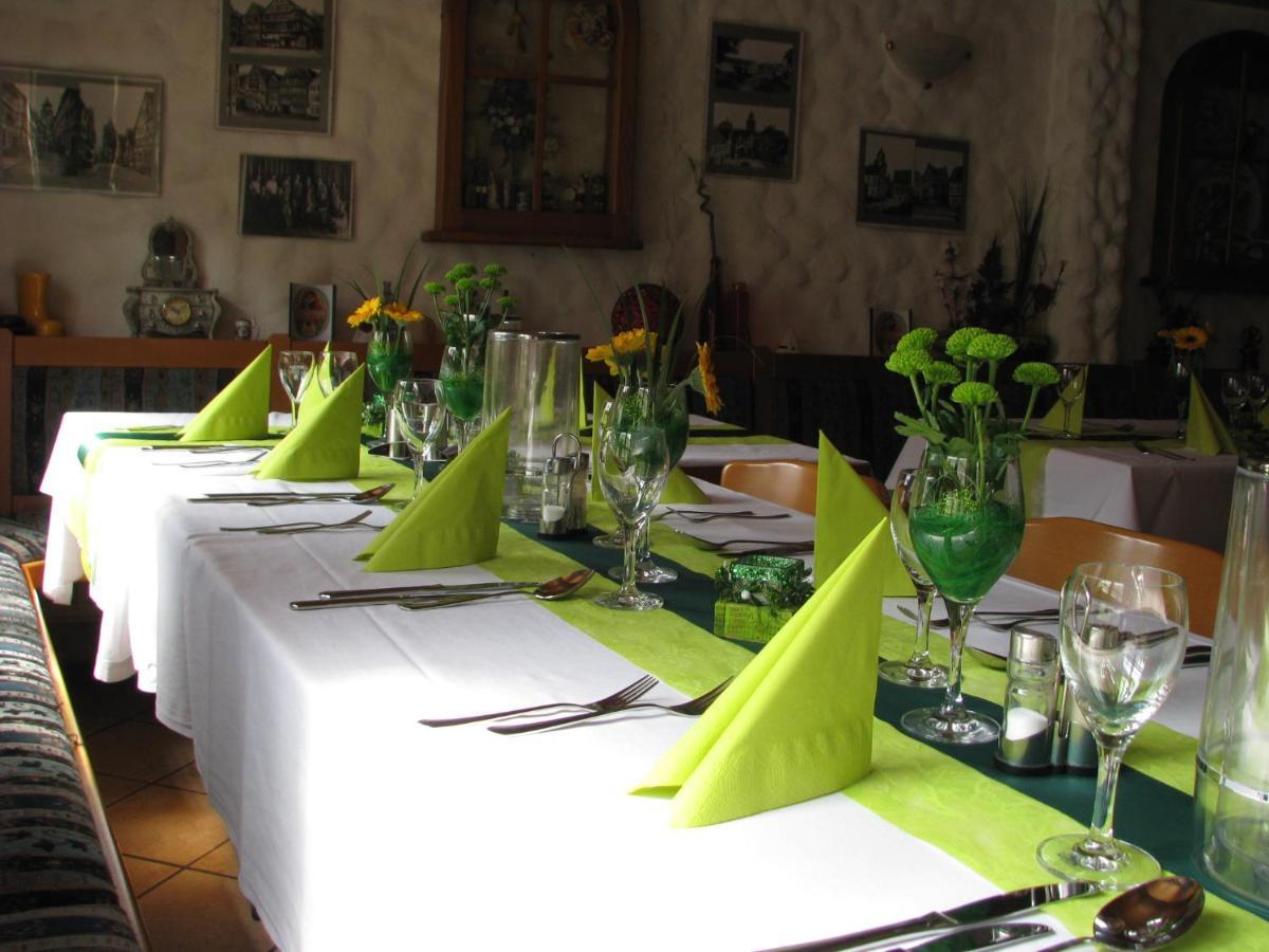 Restaurant / Pension Mainzer Tor Alsfeld Buitenkant foto