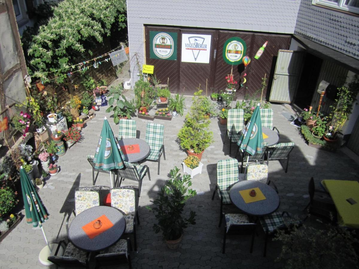 Restaurant / Pension Mainzer Tor Alsfeld Buitenkant foto